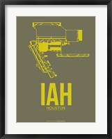 Framed IAH Houston Airport 2