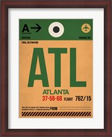 Framed ATL Atlanta Luggage Tag 1