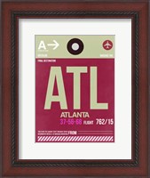 Framed ATL Atlanta Luggage Tag 2