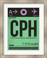 Framed CPH Copenhagen Luggage Tag 1