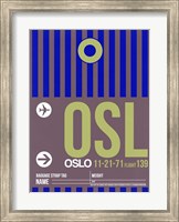 Framed OSL Oslo Luggage Tag 2