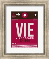 Framed VIE Vienna Luggage Tag 2