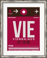 Framed VIE Vienna Luggage Tag 2