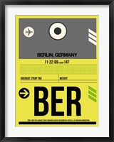 Framed BER Berlin Luggage Tag 1