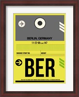 Framed BER Berlin Luggage Tag 1