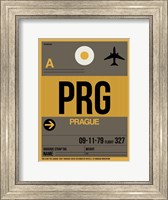 Framed PRG Prague Luggage Tag 1