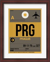 Framed PRG Prague Luggage Tag 1