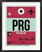 Framed PRG Prague Luggage Tag 2