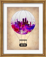 Framed Boston Air Balloon
