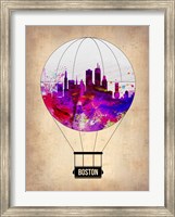 Framed Boston Air Balloon