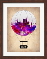 Framed Boston Air Balloon