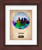Framed Minneapolis Air Balloon