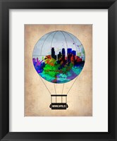 Framed Minneapolis Air Balloon