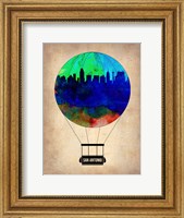 Framed San Antonio Air Balloon