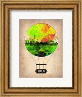 Framed Berlin Air Balloon