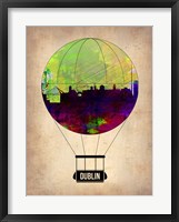 Framed Dublin Air Balloon