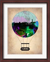 Framed Florence Air Balloon