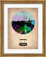 Framed Florence Air Balloon