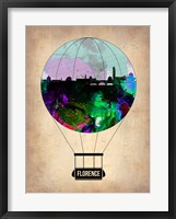 Framed Florence Air Balloon
