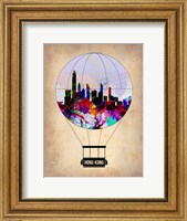 Framed Hong Kong Air Balloon