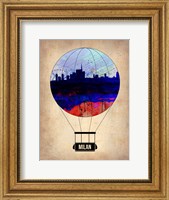 Framed Milan Air Balloon