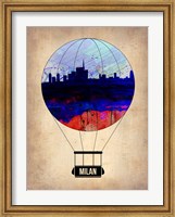 Framed Milan Air Balloon