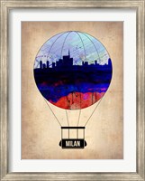 Framed Milan Air Balloon