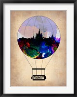 Framed Moscow Air Balloon