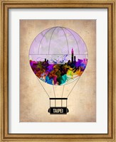 Framed Taipei Air Balloon