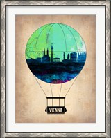 Framed Vienna Air Balloon