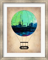 Framed Vienna Air Balloon