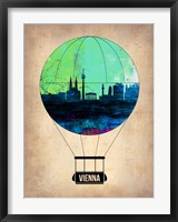 Framed Vienna Air Balloon