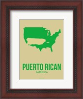 Framed Puerto Rican America 1