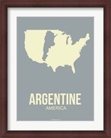 Framed Argentine America 3