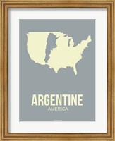 Framed Argentine America 3