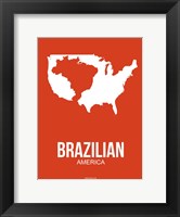 Framed Brazilian America 1