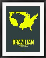 Framed Brazilian America 2