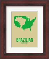 Framed Brazilian America 3