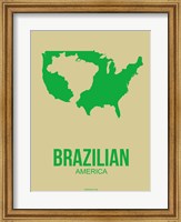 Framed Brazilian America 3