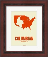 Framed Columbian America 1