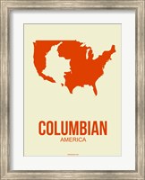 Framed Columbian America 1