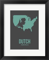 Framed Dutch America 2