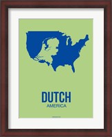 Framed Dutch America 3