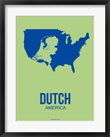 Framed Dutch America 3