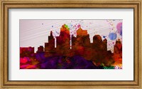 Framed Kansas City Skyline