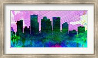 Framed Phoenix City Skyline