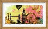 Framed London City Skyline