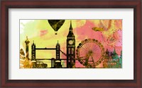 Framed London City Skyline