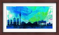 Framed Berlin City Skyline