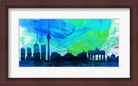 Framed Berlin City Skyline